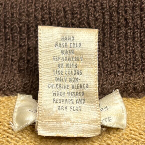 Vintage Y2K Studio Works Fair Isles Cardigan Sweater Open Front Indie Cabincore - Picture 5 of 8